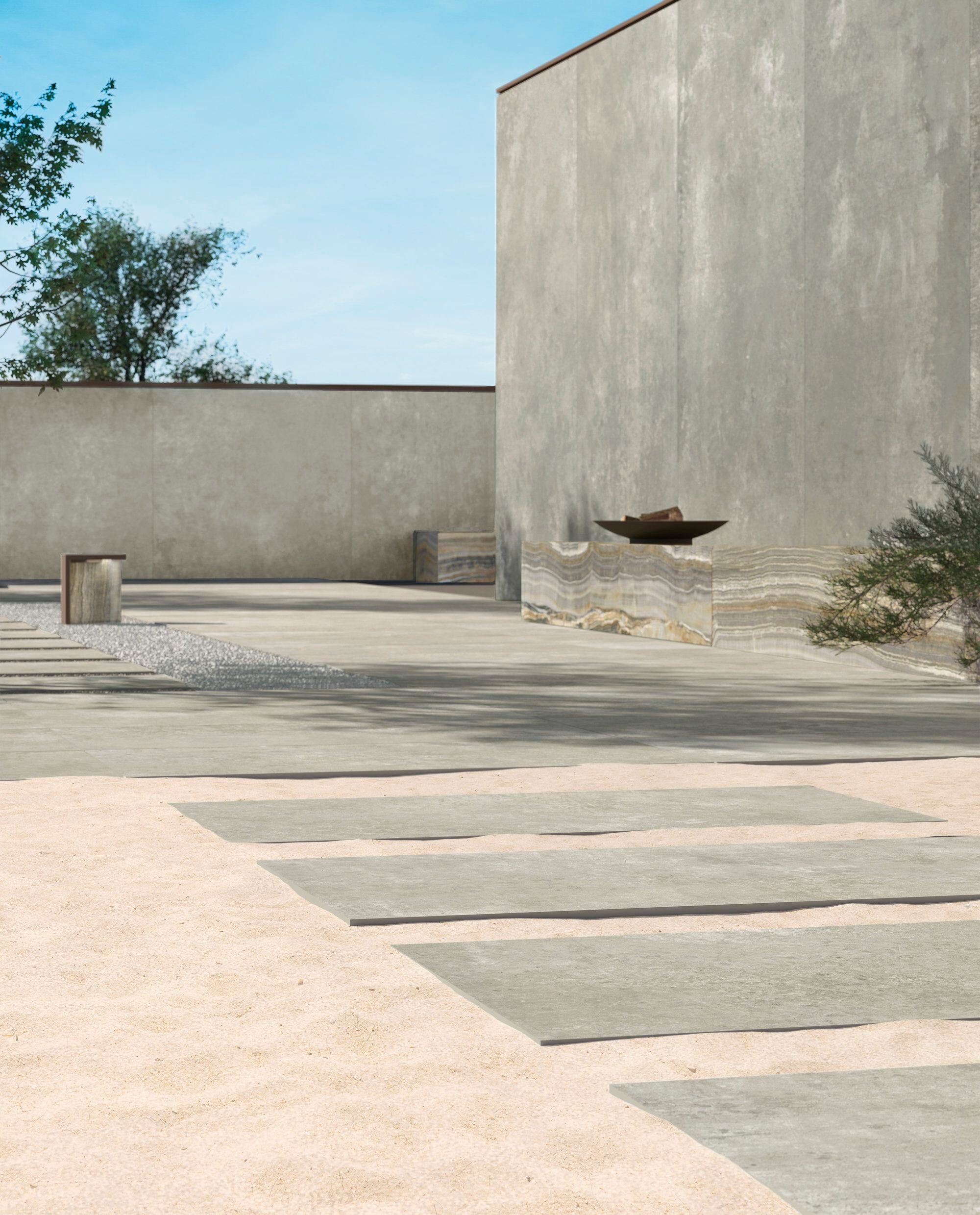 Напольное покрытие / Напольное покрытие из керамогранита с цементным эффектом ARIOSTEA CM2 OUTDOOR ARCH-00056758 - Вид №2