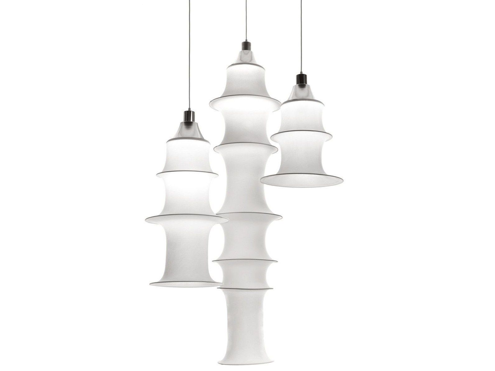 Алюминиевая подвесная лампа и эластичная сетка Danese Milano Фолкленд ARCH-00088351