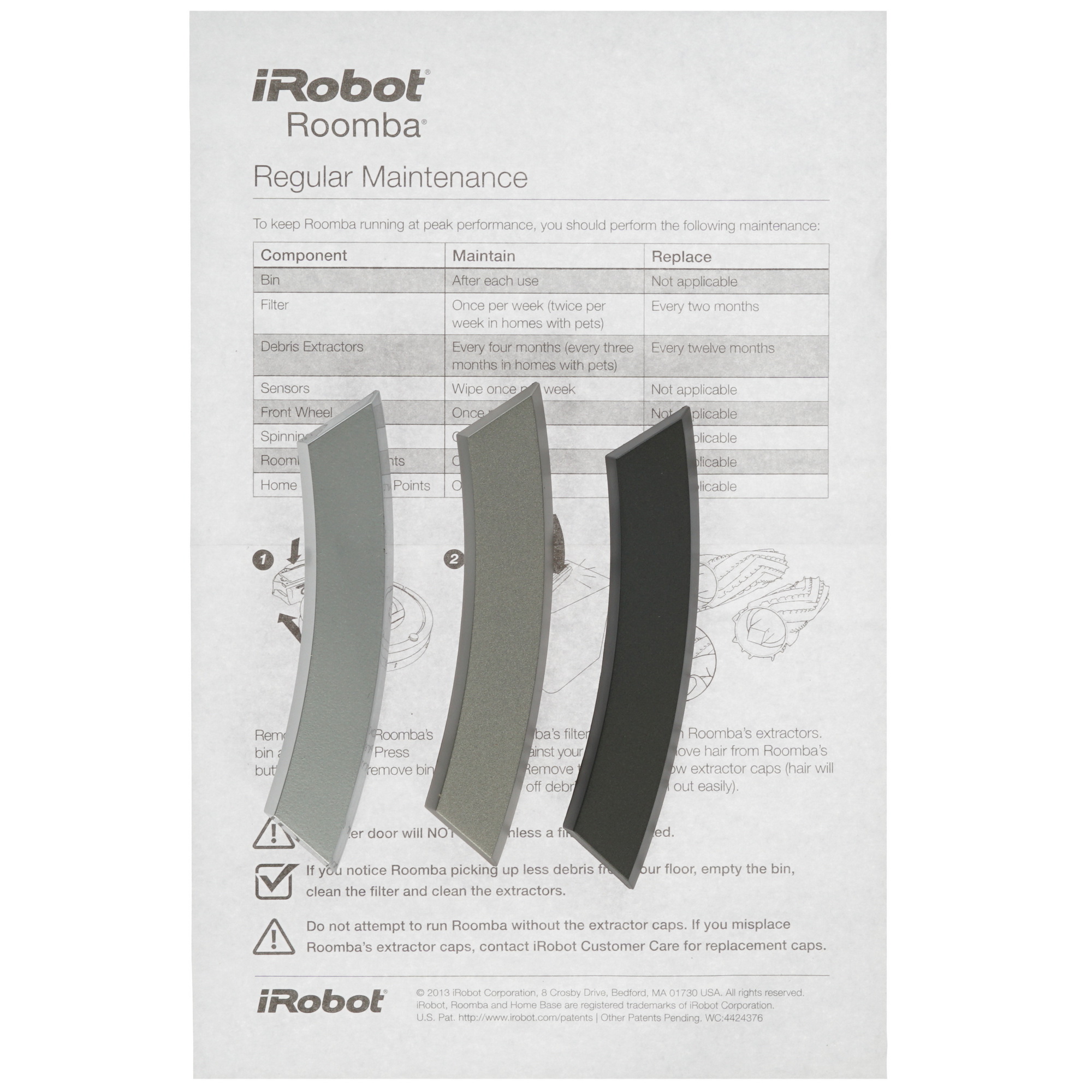 1150258 Контейнер-пылесборник iRobot High Capacity 4419699 STDN-0127467 - Вид №3