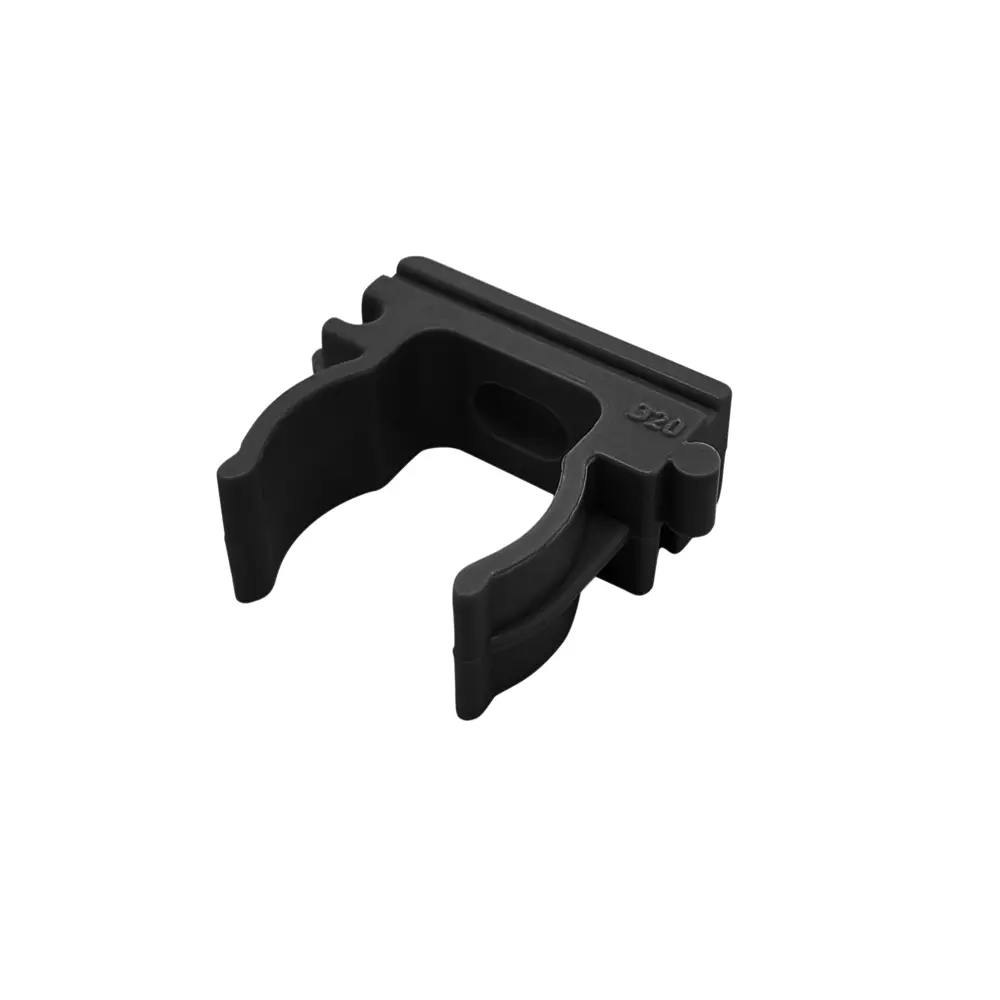 Держатель-клипса для труб LEXMAN D20 мм цвет черный 50 шт STLM-2016702 - Вид №2