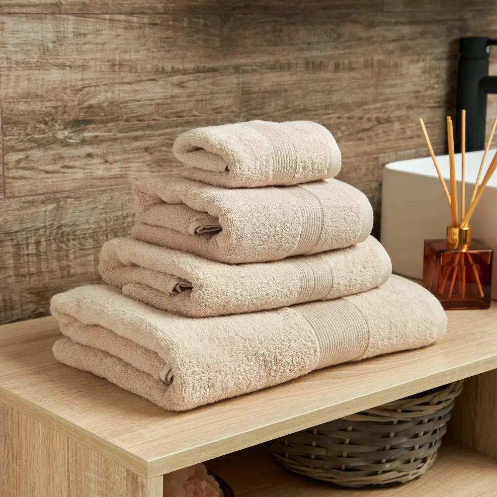 Полотенце махровое Sanpa Home Constance 50x70 см цвет бежевый 89365755 STLM-2207632  - Вид №3