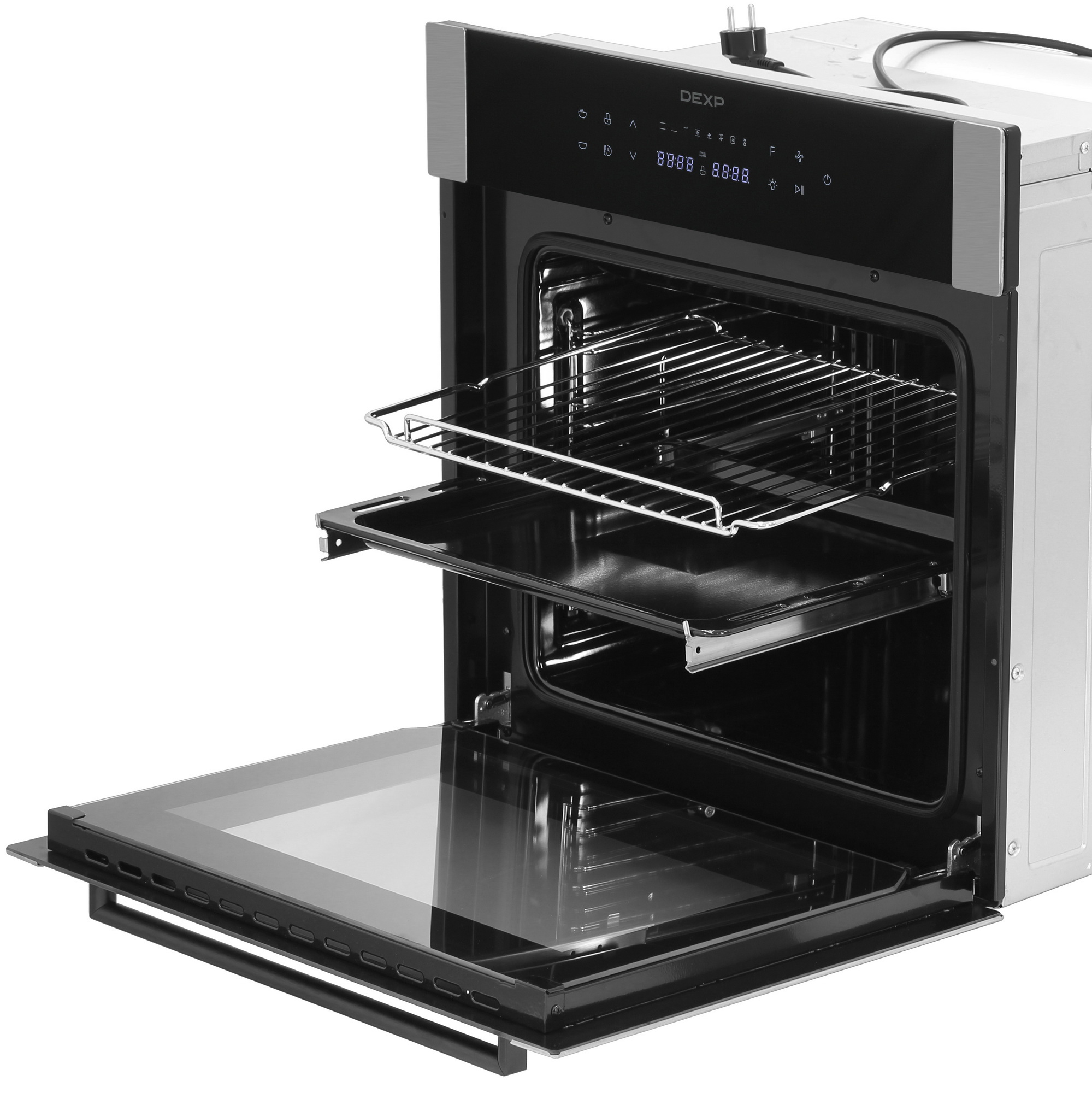 9202871 Электрический духовой шкаф DEXP FD03SS черный STDN-0071692 - Вид №6