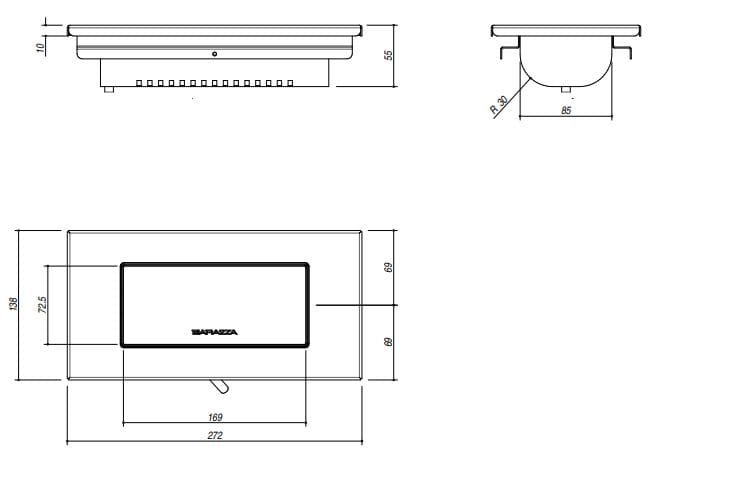 Держатель для оборудованного канала Barazza 1CPPN ARCH-00056432 - Вид №2