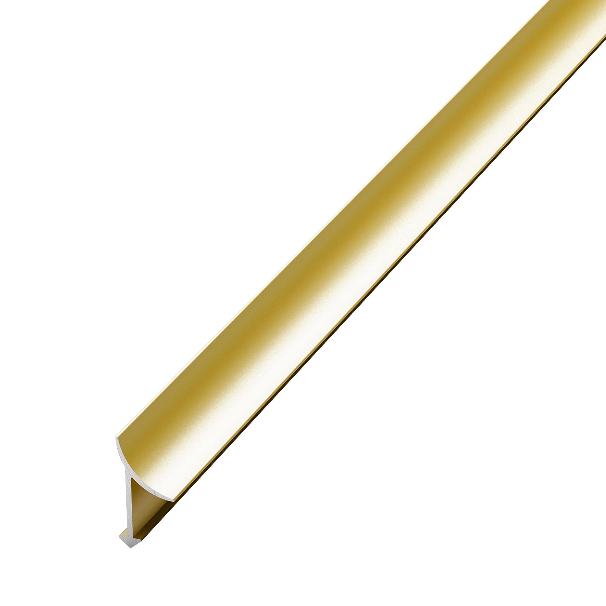 18548445 Уголок окантовочный 270 см цвет золото STLM-0011202 ALPROFI