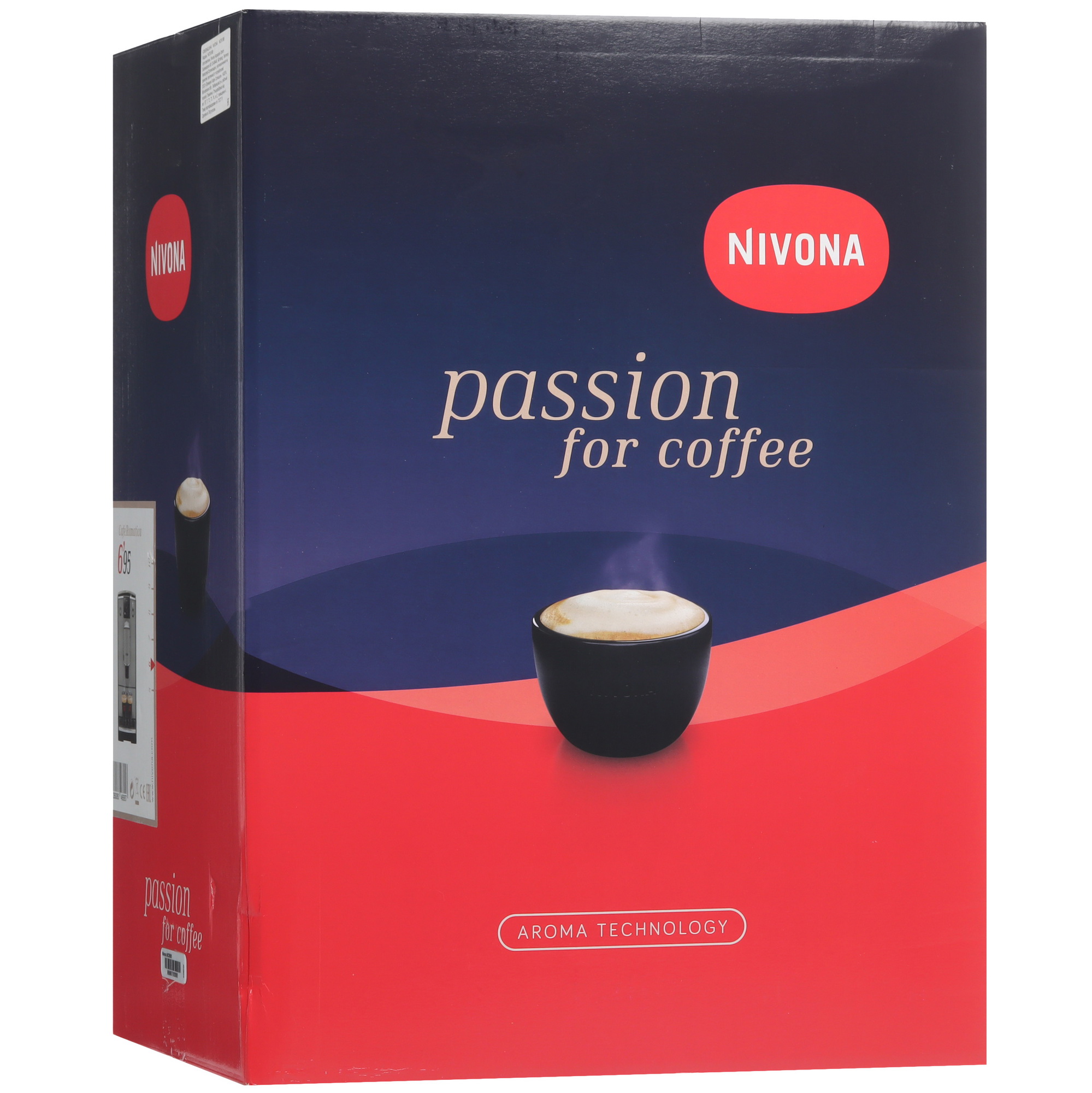 9153922 Кофемашина автоматическая Nivona CafeRomatica NICR 695 серебристый STDN-0029643 - Вид №8