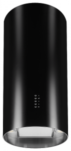WL-TUBA B Настенная вытяжка, отвод/рециркуляция, 1000 м3/час, электронное кнопочное управление, таймер на отключение, 4 ступенчатая регулировка скорости, светодиодное освещение 2х2 вт, анодированный алюминиевый жироулавливающий фильтр, угольный фильтр kfp