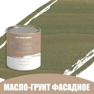 91314817 Масло-грунт по дереву для наружных работ Profipaints Silver Wood Fasade Primer Oil 0.9л Папоротник STLM-1425357