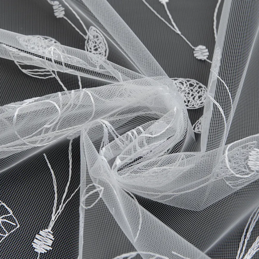 Тюль 1 м/п Весна сетка 290 см цвет белый TEX REPUBLIC STLM-2041772 - Вид №5