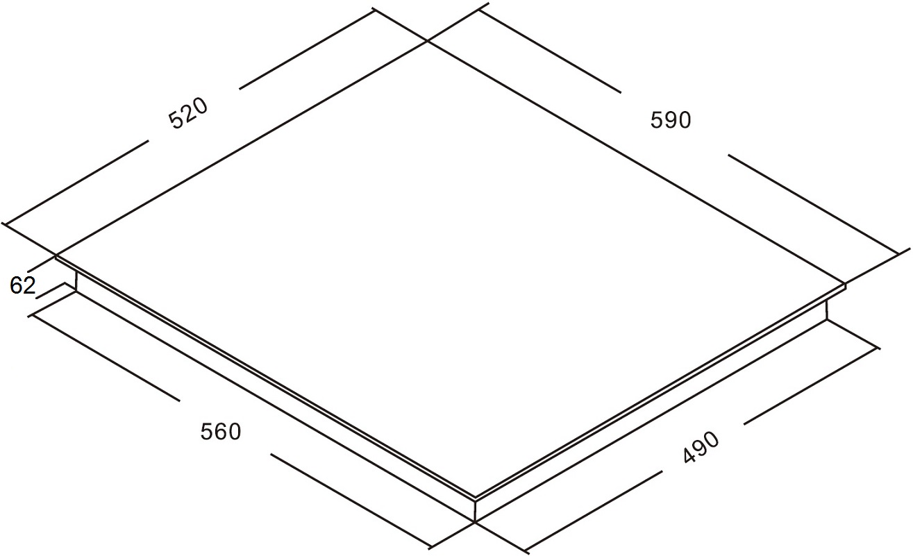 5347057 Индукционная варочная поверхность Akpo PIA 6094218U BL STDN-0106192 - Вид №7