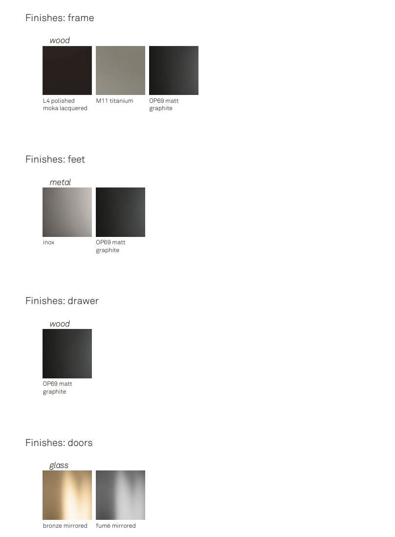 Хрустальный шкаф с распашными дверями Cattelan italia CARNABY ARCH-00034098 - Вид №9