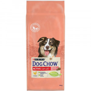 ПР0059682 Корм для собак для активных, курица сух. 14кг Dog Chow