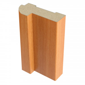 Дверная коробка Белеза 2070х70х26 мм финиш-бумага ламинация цвет миланский орех (комплект 2.5 шт.) VERDA