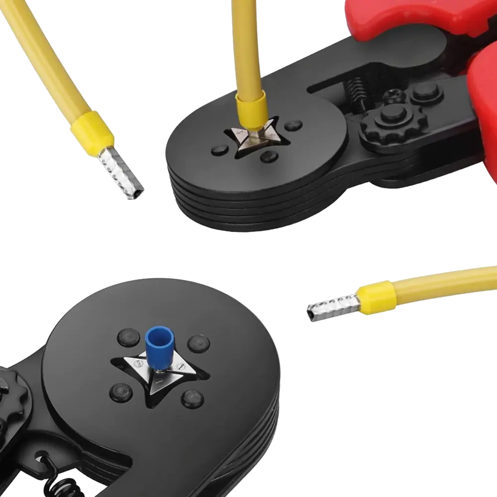 Пресс-клещи DUWI Profi для электромонтажа с квадратным обжимом 83732653 STLM-0043885 - Вид №2