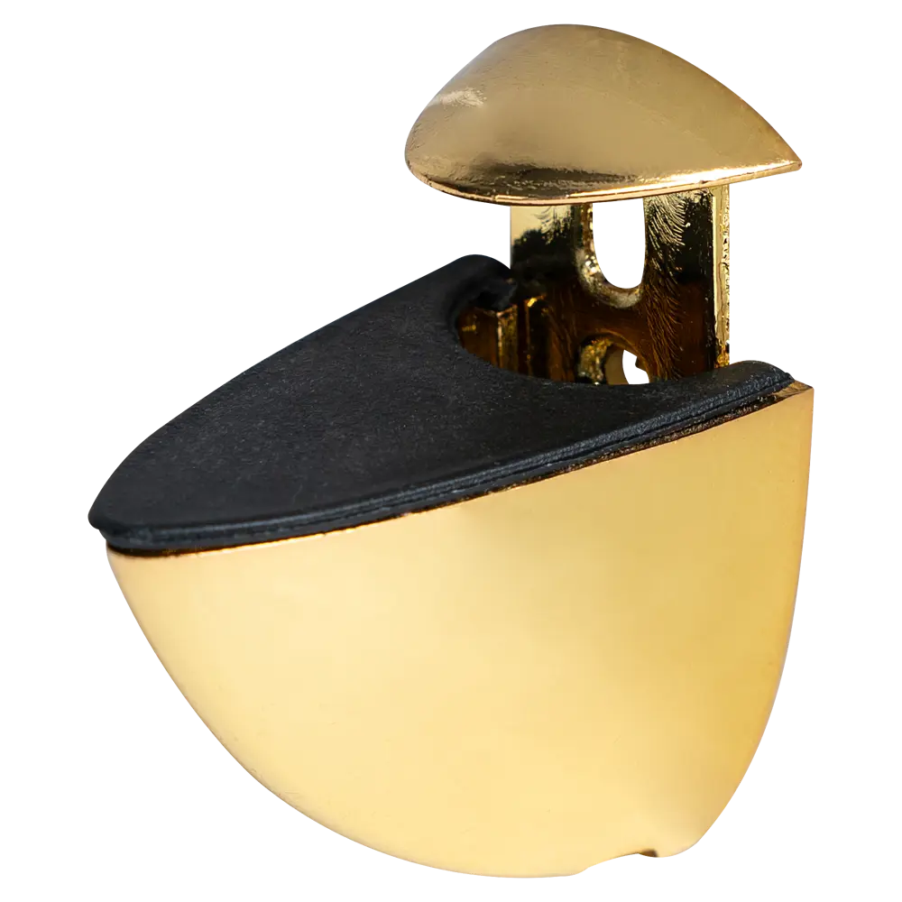 Полкодержатель Пеликан 40x22x40 мм ЦАМ цвет золото Santreyd STLM-2048416