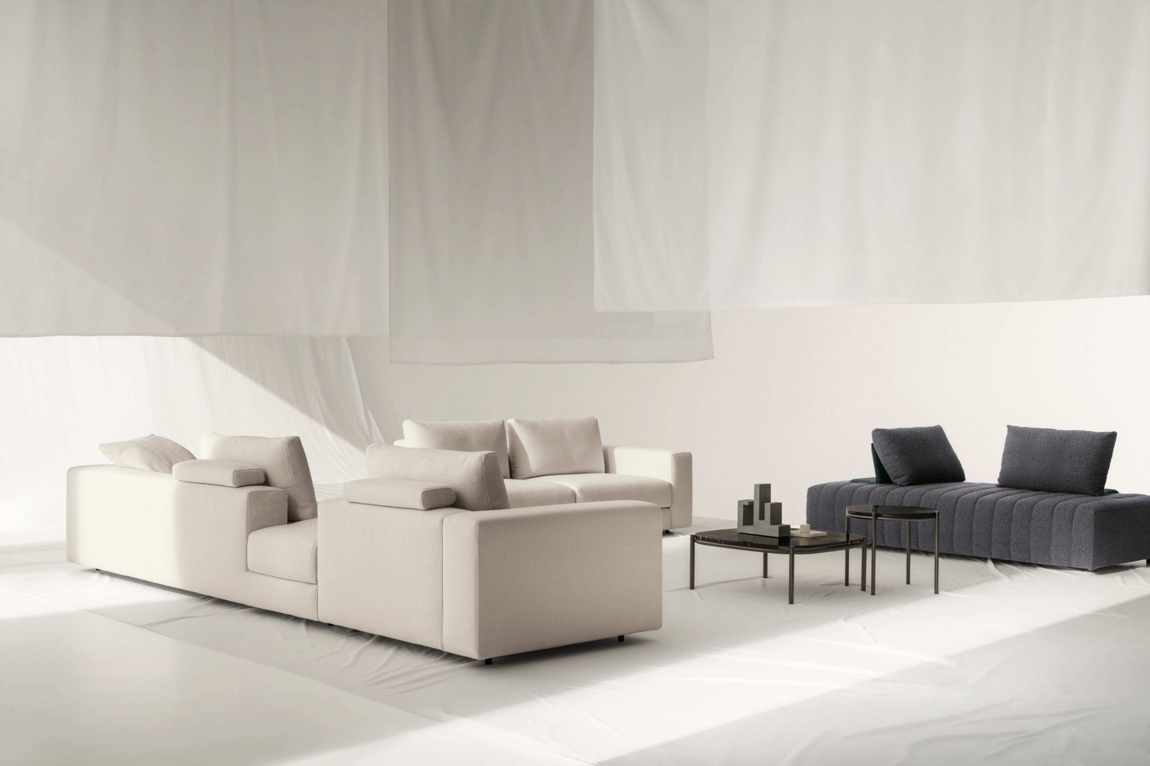 4-местный тканевый диван NICOLINE KUBA SPLIT ARCH-00004316 - Вид №2