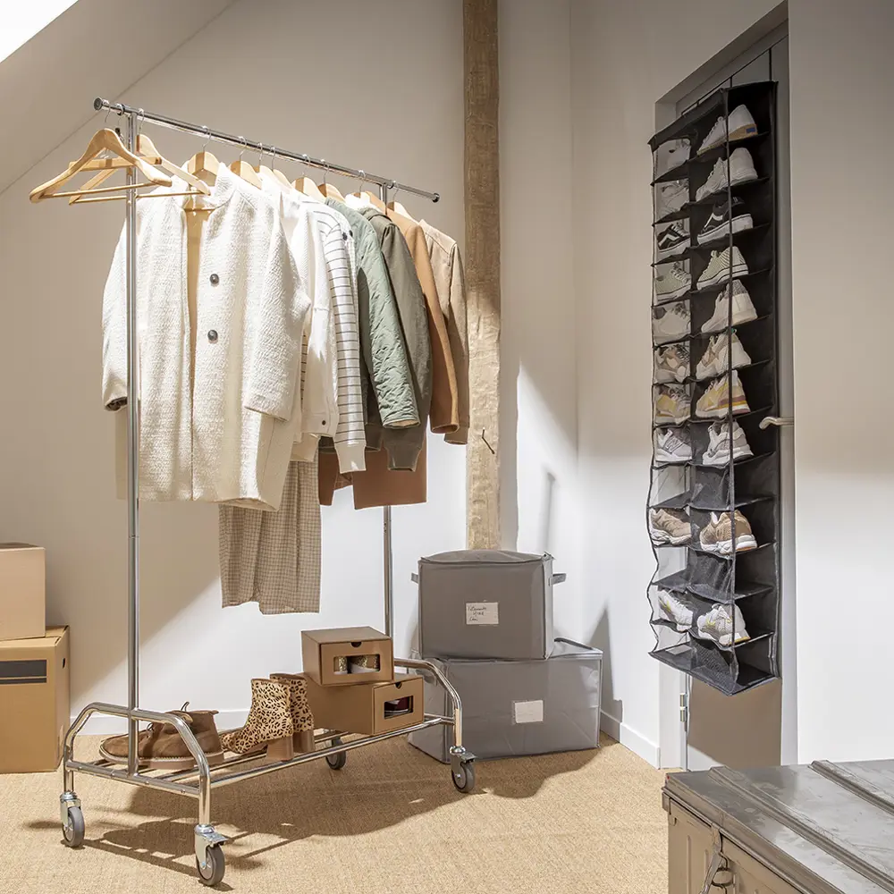 Вешалка на колесах напольная усиленная KONSENSA STLM-2097649 - Вид №6