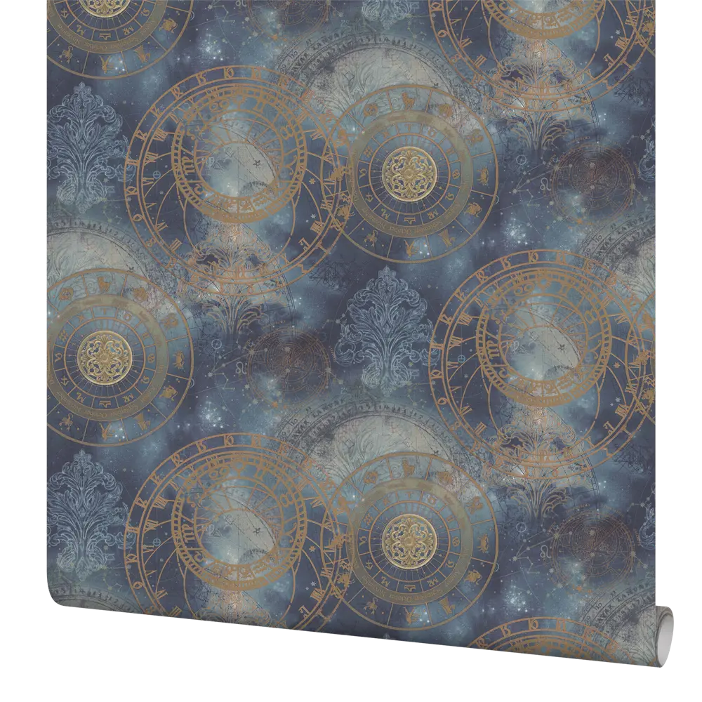 Обои флизелиновые Home Color Zodiac синие 1.06 м HC71450-66 STLM-2196175