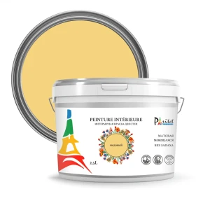 Краска для стен и потолков Paritet матовая цвет медовый 2.5 л