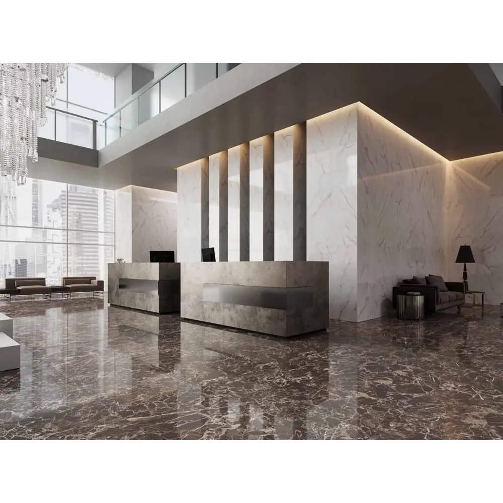 Керамогранит Estima Melody с мраморным декором 60x120 см 89354194 STLM-0945710 - Вид №9