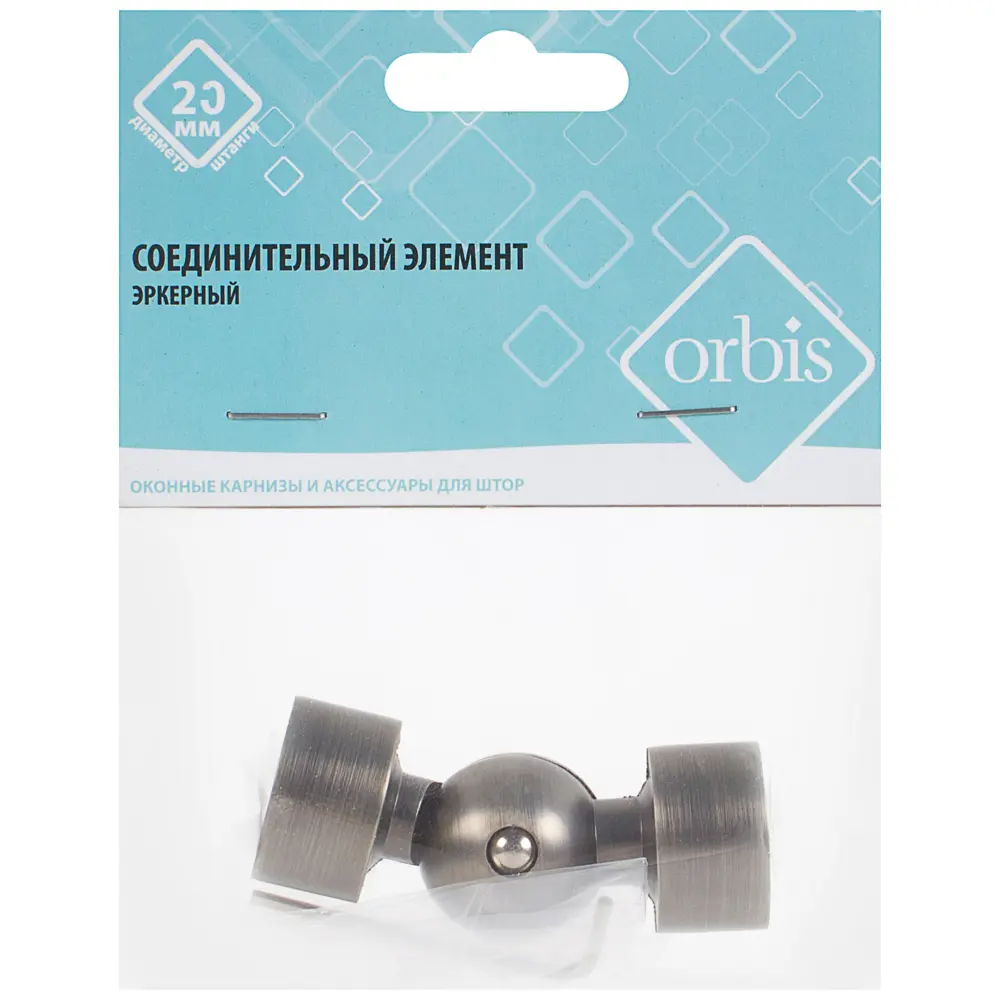 Эркер 2.5 см цвет титан ORBIS STLM-2192255 - Вид №3