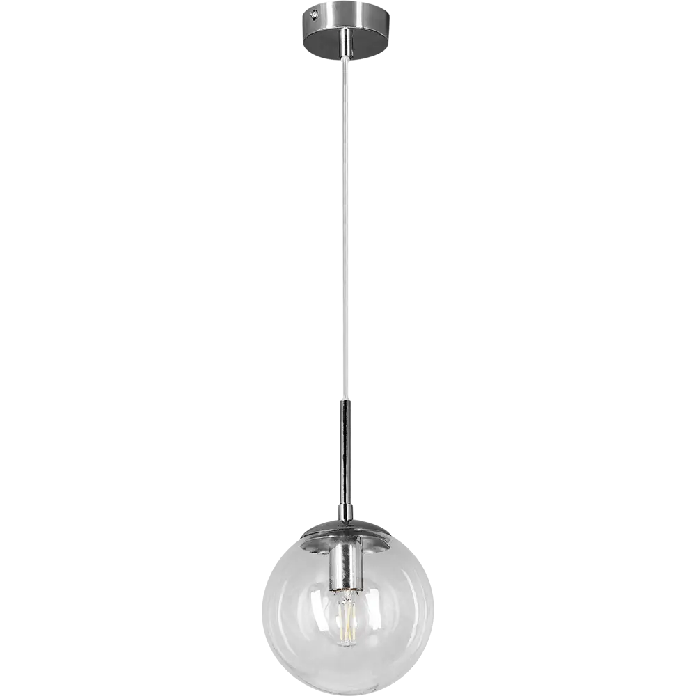 Светильник подвесной Volare 1 лампа 2 м² цвет хром Arte Lamp STLM-2211484 - Вид №2
