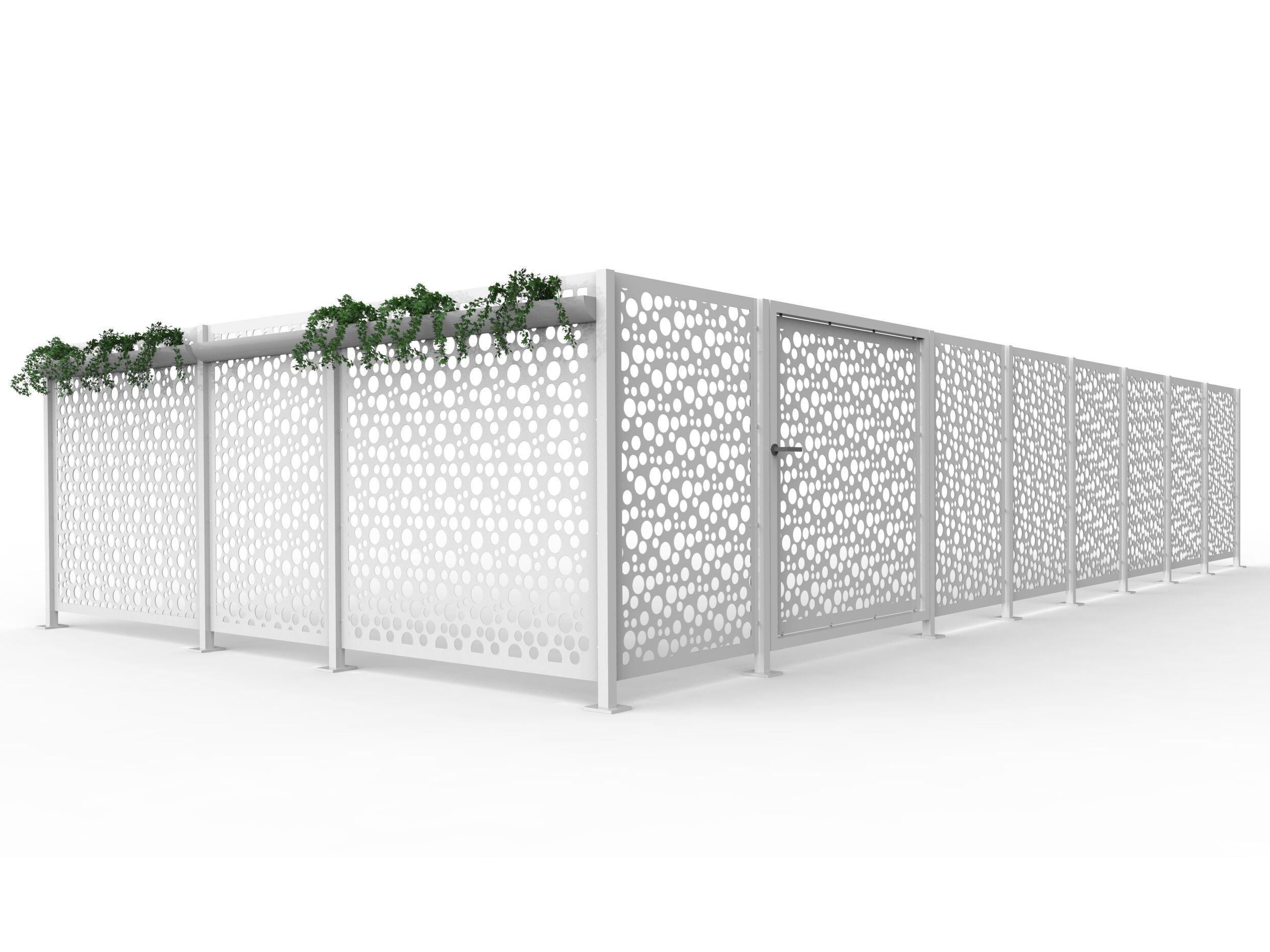 Стальной модульный экранный забор CITYSì ARIA ARCH-00058180