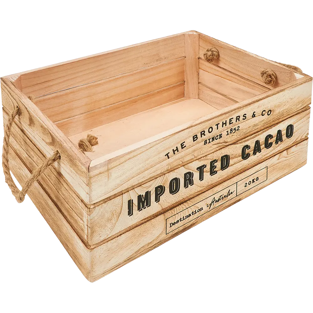 Ящик декоративные 25.1x15x35.2 см дерево коричневый, 3 шт Atmosphera STLM-2177518 - Вид №2