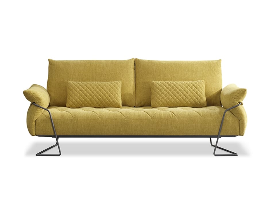 3-местный тканевый диван AERRE ITALIA Yellow ARCH-00027864