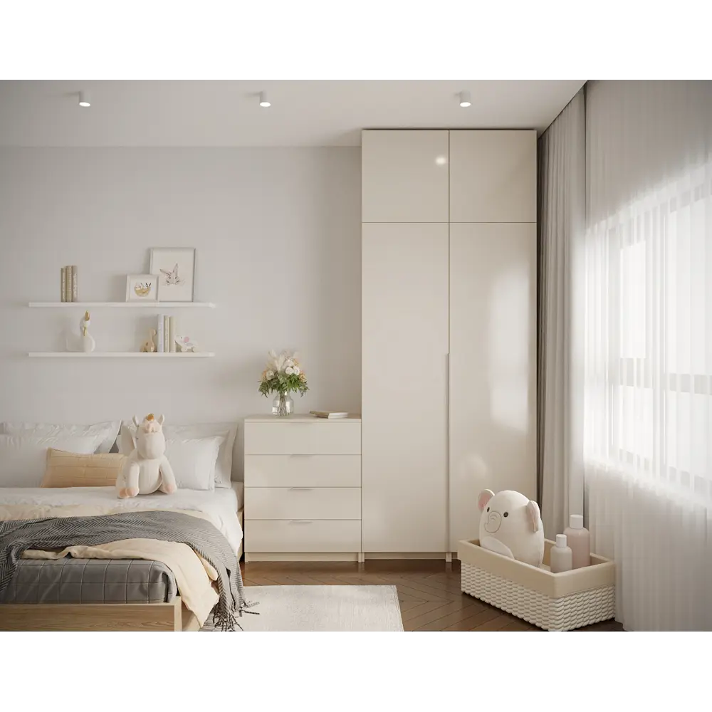 Фасад комода Лион Аша 22x79.6x1.6 см ЛДСП цвет бежевый Santreyd STLM-2156586 - Вид №3