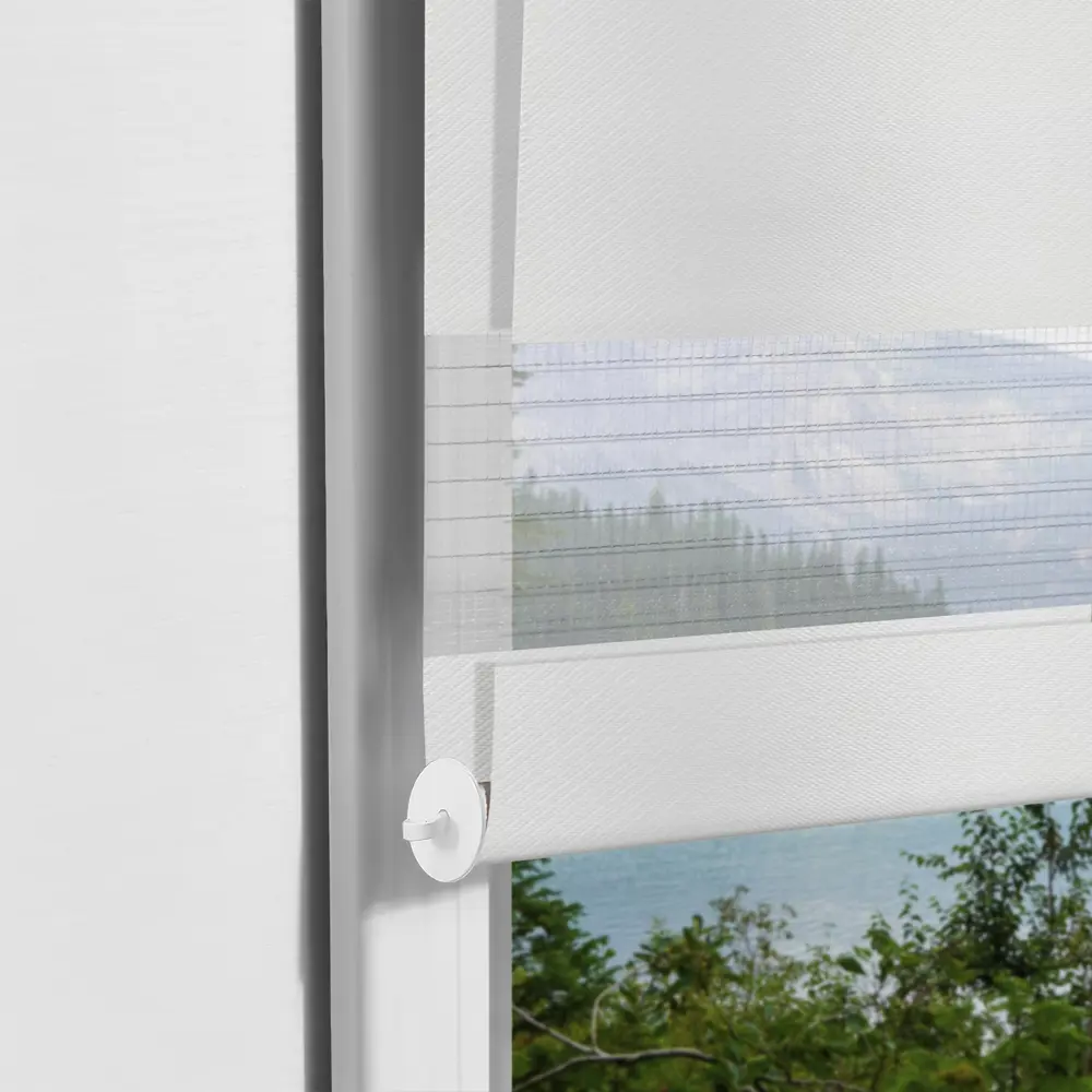 Рулонная штора день-ночь KREAFORTA Moskva с регулируемым светом 89408480 STLM-1580985 - Вид №4