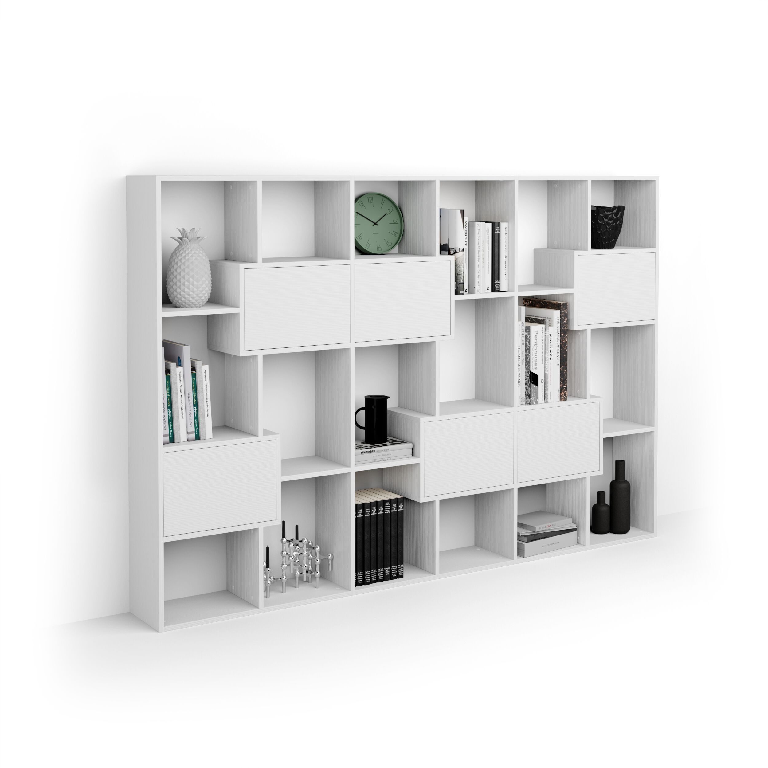 Отдельно стоящий книжный шкаф в облагороженном Mobili Fiver IACOPO ARCH-00039362 - Вид №15