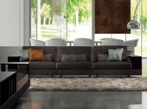 Borzalino Модульный тканевый диван с полкой для журналов
