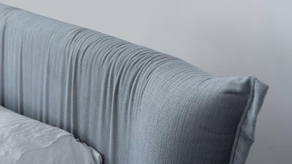 Двуспальная кровать из ткани с мягким изголовьем Nobonobo PIERO ARCH-00051913 - Вид №3