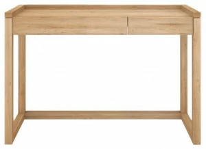 Ethnicraft Прямоугольный стол из дуба с ящиками Oak frame 50516