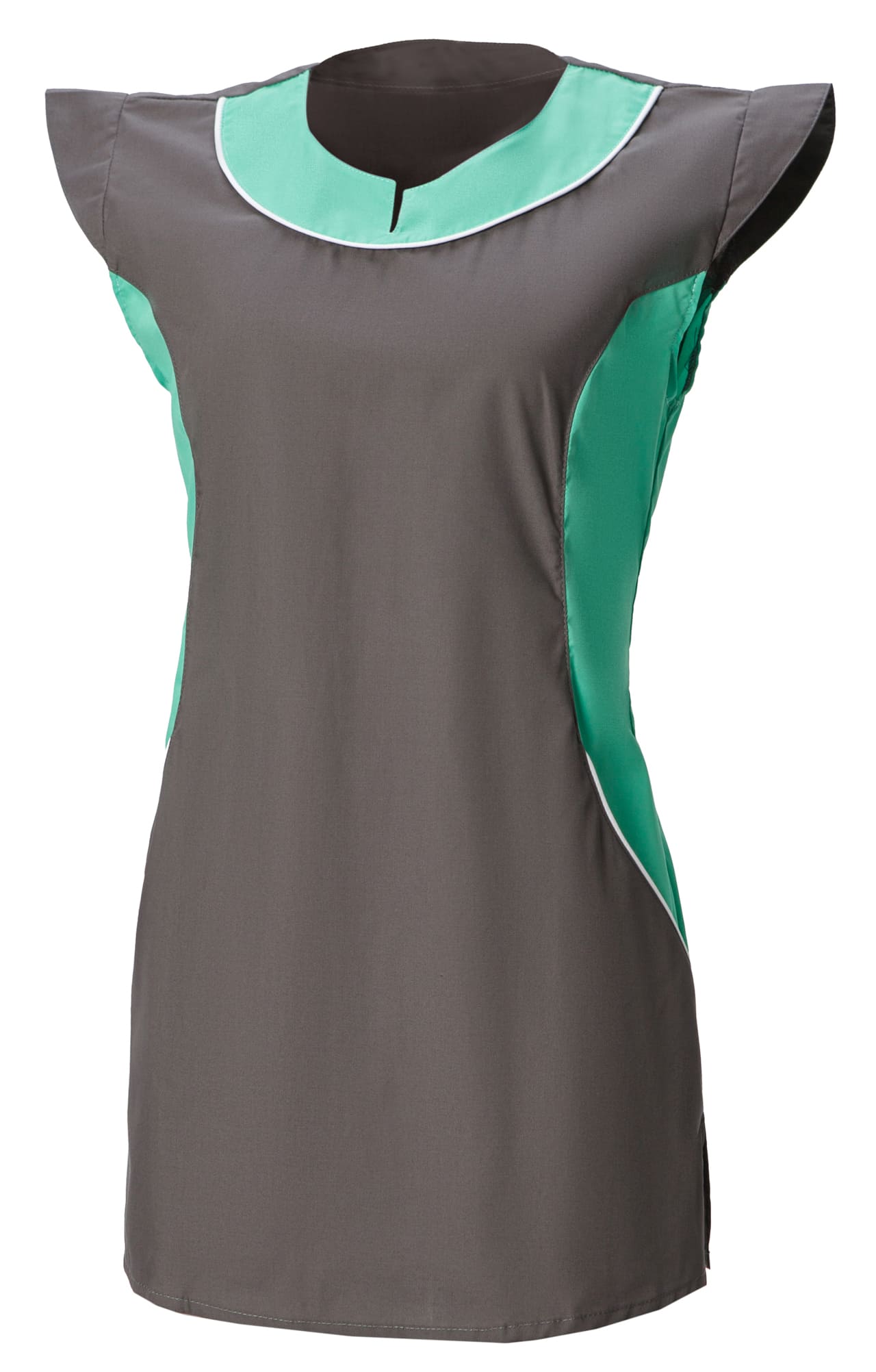 69310 Костюм "Лига" цвет темно-серый с салатовым  Медицинская одежда  размер 66 Спецодежда  - Вид №1