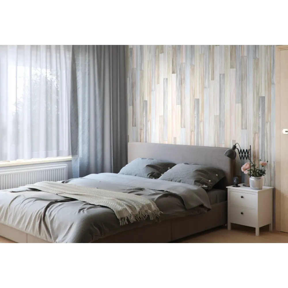 Комплект стеновых панелей ПВХ Санни 2650x330x8 мм 2.62 м² 3 шт. 83341069 STLM-2166194 Santreyd  - Вид №2