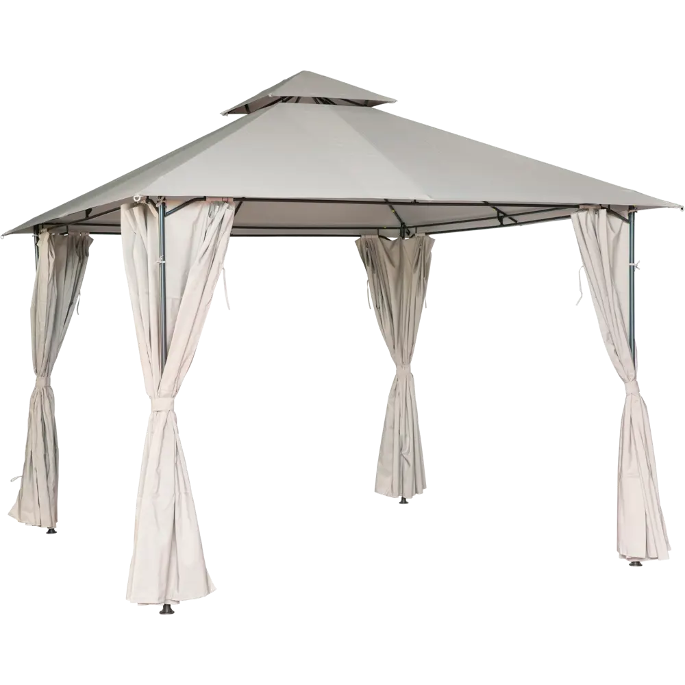 Беседка NATERIAL Oxis 300x300 см с защитой от солнца и москитов 82232755 STLM-1573818