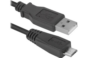 16125450 USB кабель USB08-06 USB2.0 AM-MicroBM, 1.8м 87459 Defender