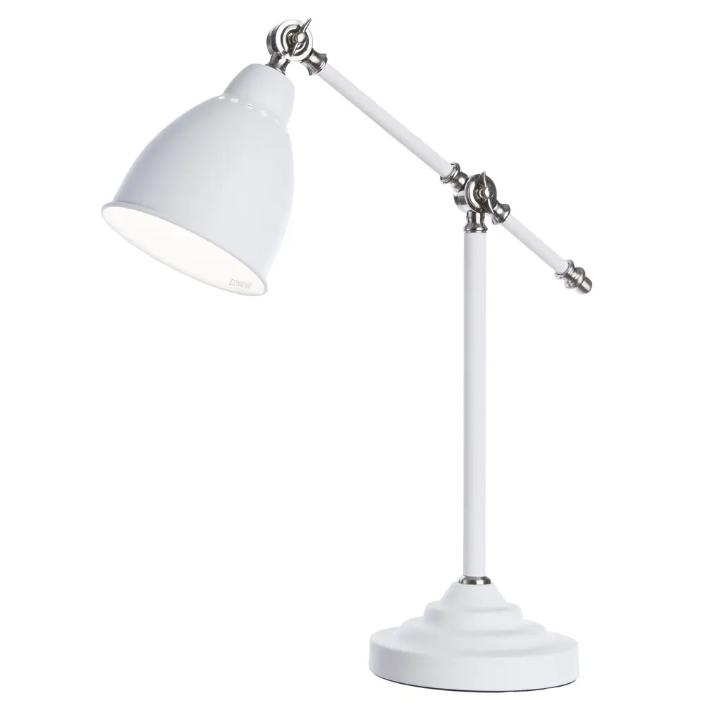 Настольная лампа Braccio 1xE27x60 Вт, цвет белый матовый Arte Lamp STLM-2049230