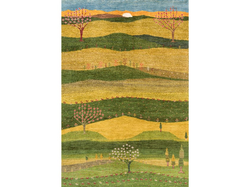 Прямоугольный шерстяной ковер Zollanvari Gabbehs Landscapes ARCH-00004761