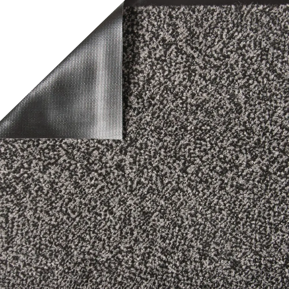 Коврик Fiesta, 45x75 см, полипропилен/резина, цвет серый/чёрный INSPIRE STLM-2060295 - Вид №3