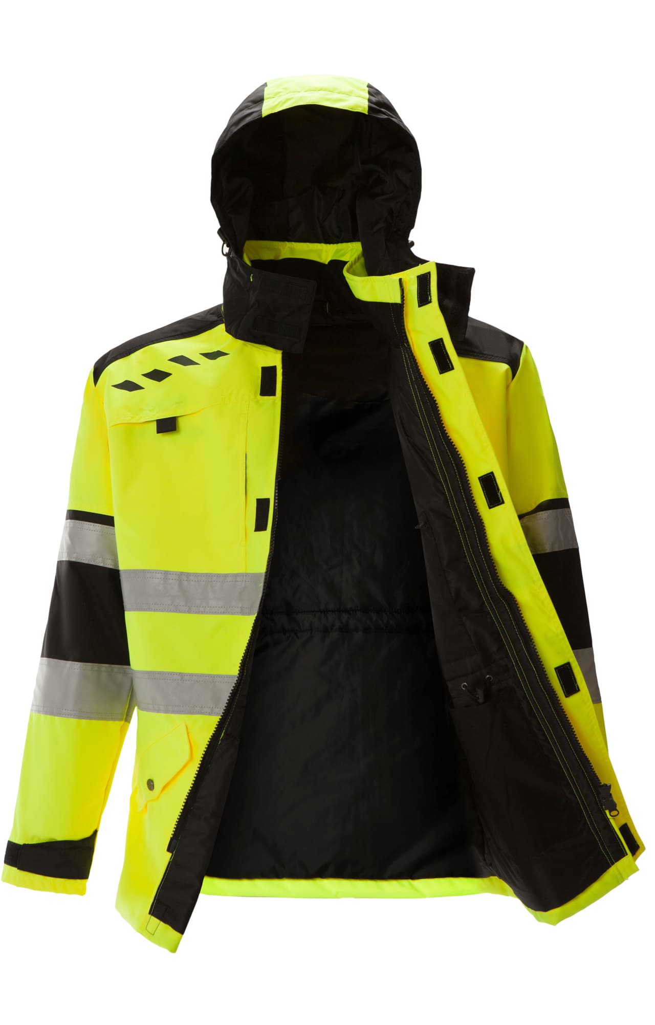 5023513 Куртка-парка зимняя 695 лимонная Dimex  Зимняя спецодежда  размер L (48-50)  - Вид №2