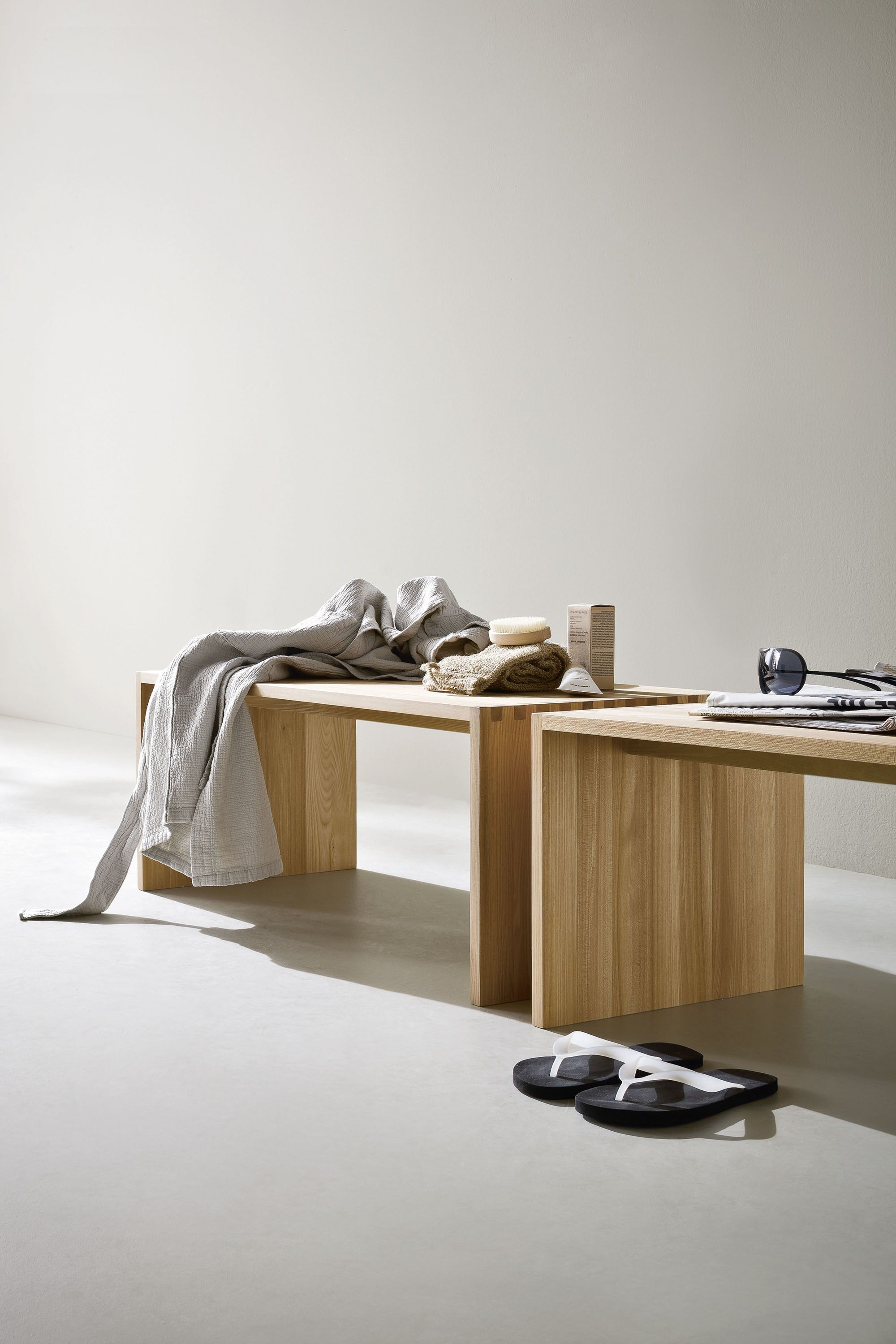 Скамейка для ванной из ясеня Rexa источник ARCH-00047075 - Вид №2