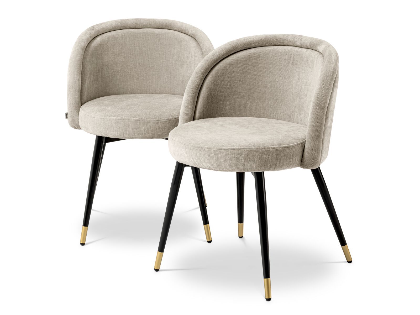 Тканевый стул без подлокотников Eichholtz CHLOÉ ARCH-00094802