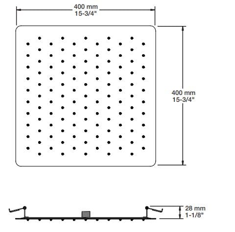 Термостатический набор для душа с душем BARIL PRO-4245-46 ARCH-00104985 - Вид №3