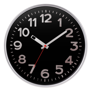 84759067 Настенные часы , D30 см, пластик, цвет серебристый STLM-0054703 TROYKATIME