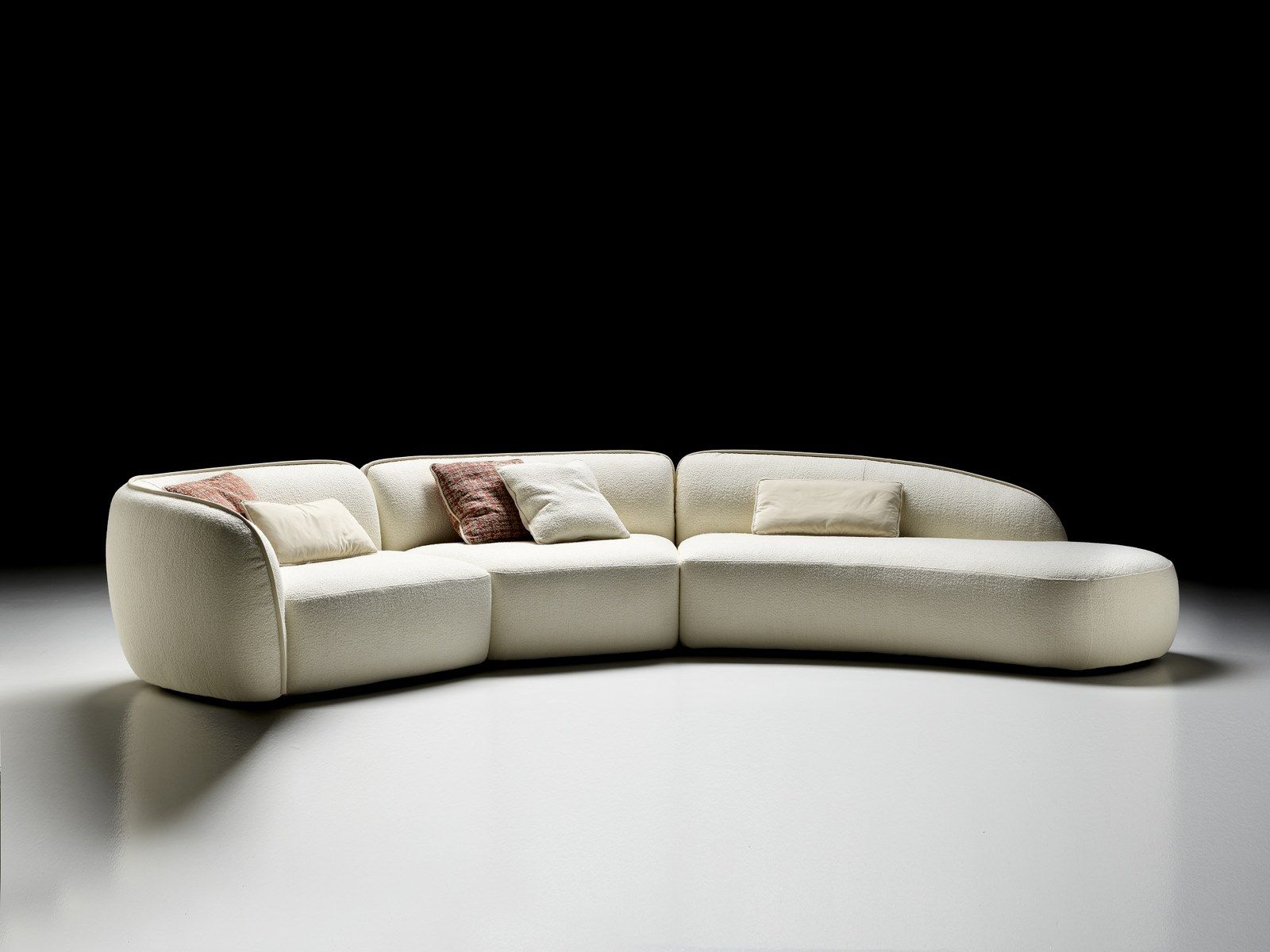 Тканевый изогнутый модульный диван BLACK TIE ERASMO ARCH-00126675 - Вид №2