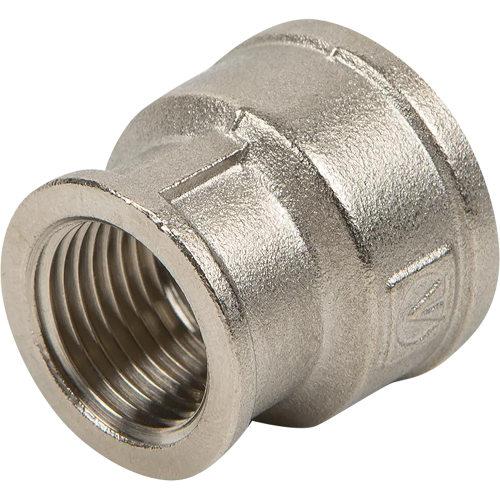 Муфта переходная Valtec внутренняя резьба 3/4"х1/2" никелированная латунь VTr.240.N.0504 STLM-2073266