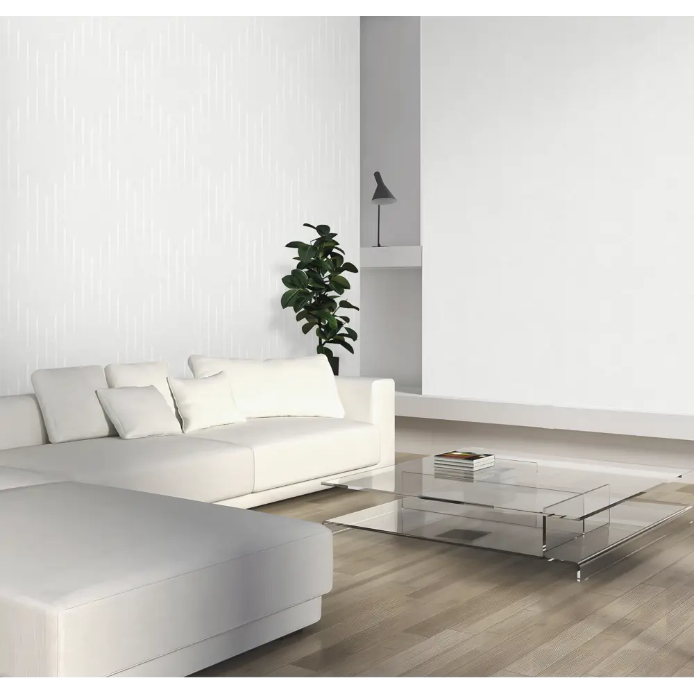 Обои флизелиновые Victoria Stenova Rondo белые 1.06 м VS585071 STLM-2052887 - Вид №5