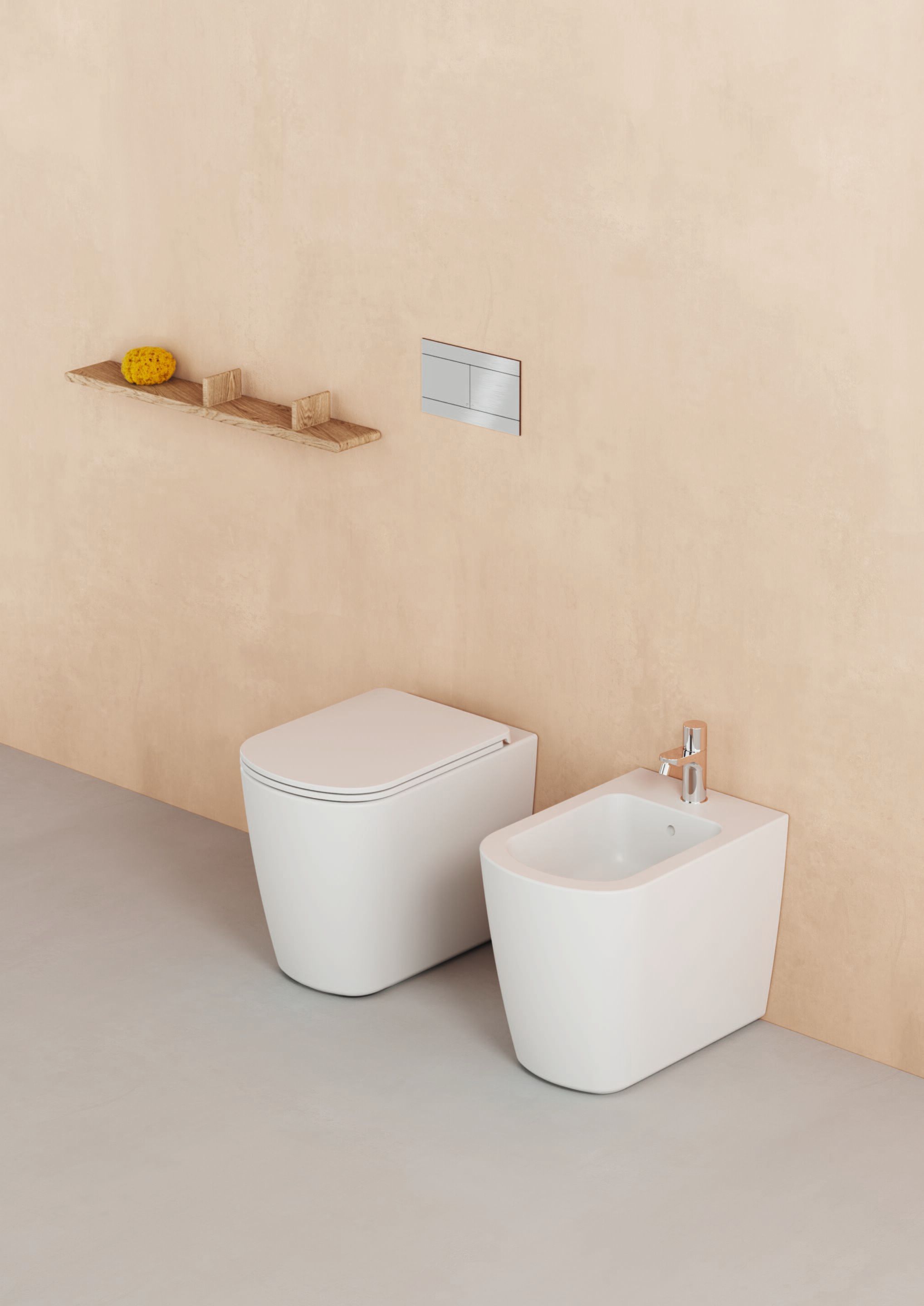 Напольное керамическое биде Azzurra Ceramica Aurea ARCH-00118205 - Вид №1